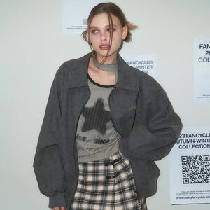 Hide Stitch Leather Jacket